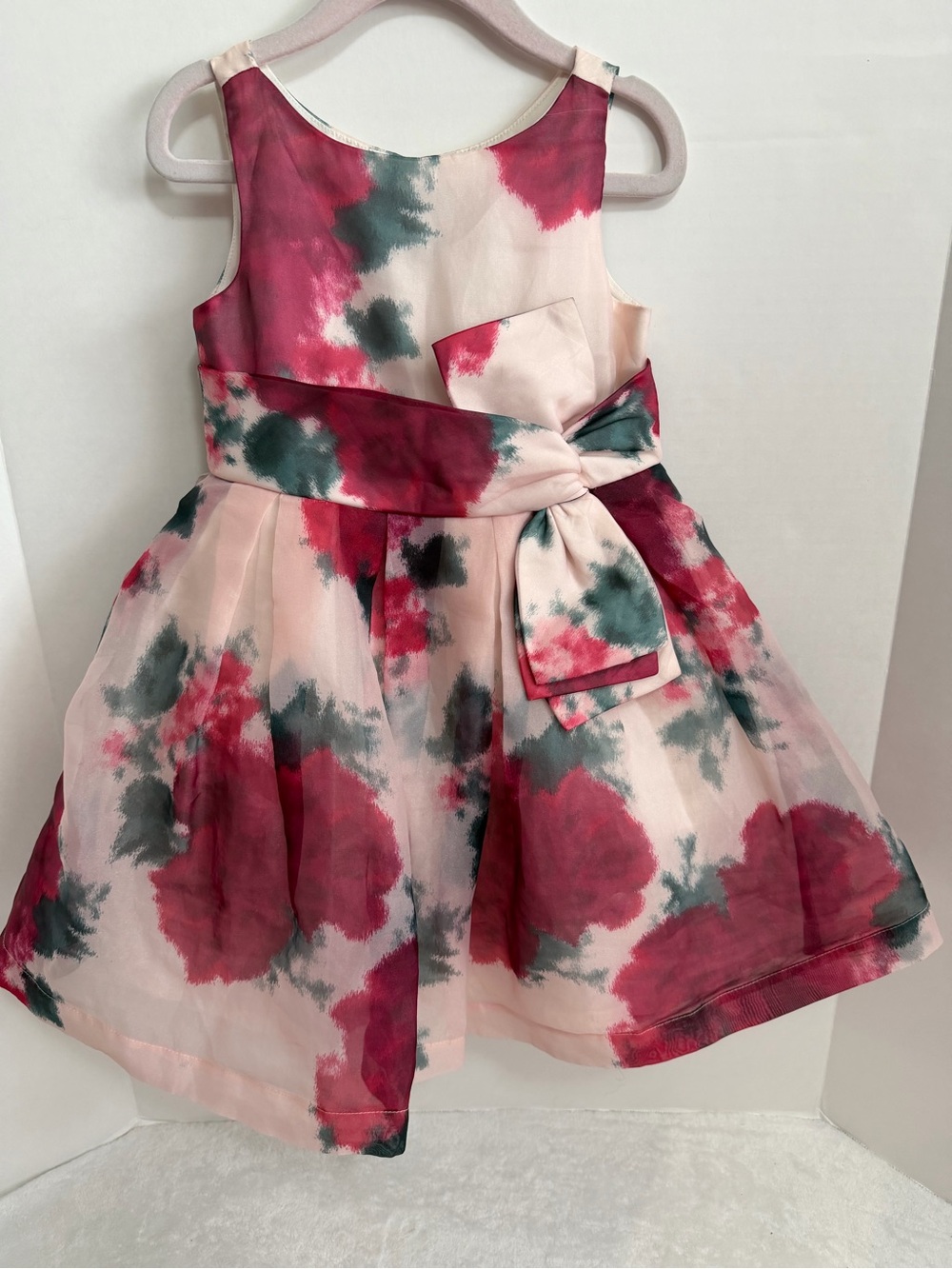 Janie and Jack Floral Organza Dress Size 3T